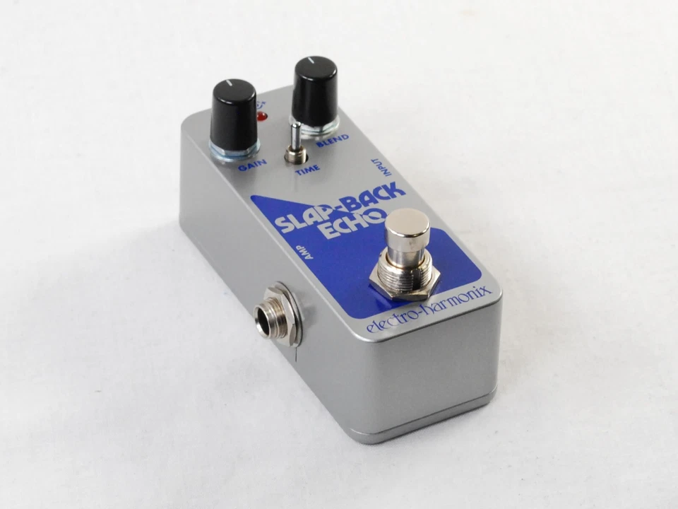 Used Electro Harmonix EHX Slap-Back Echo Analog Delay Guitar Effects Pedal - Image 3 of 4