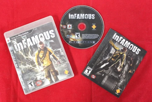 inFamous (Sony PS3 PlayStation 3, 2009) CIB!