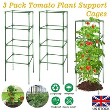 3X Outdoor Garden Climbing Plant Support Frame Trellis Vegetables Tomato