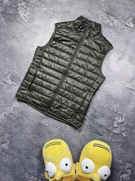 Women Jack Wolfskin Vest Khaki Polyester S