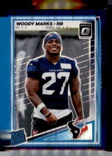 2025 Donruss Optic #288 Woody Marks Blue Hyper