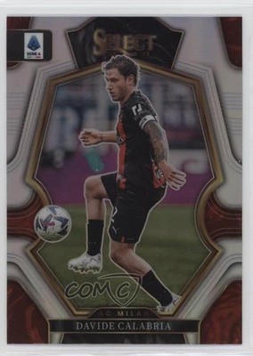 2022-23 Panini Select Serie A Mezzanine Silver Prizm Davide Calabria #101 0ms6
