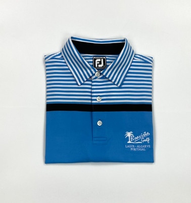 Herren Himmelblau FootJoy Poloshirt XL Extra Large Athletic Fit Boavista Golf FJ A