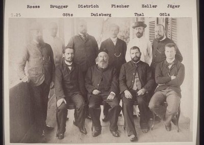 Accra 1894 Roess Brugger Dietrich Fischer Heller J�ger G�tz D - Old Photo