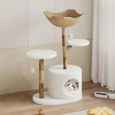 Multi-Level Cat Tree Tower Furniture Activity Center with Scratching Posts US
