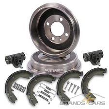 ATEC BREMSTROMMEL BREMSENSET BREMSENKIT SATZ SET KIT HINTEN 31930310