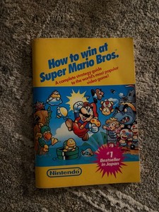 How to Win at Super Mario Bros NES 1987 Nintendo Strategy Guide