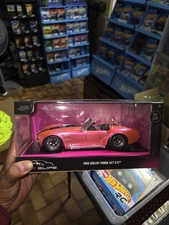 Jada Toys 2024 "Pink Slips" - Pink 1965 Shelby Cobra 427 S/C - 1:24 Scale