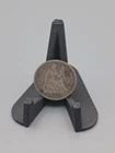 1873 Seated Liberty Half Dime Business Strike Coin - Circulated Uncertified