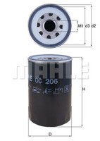 Mahle ÖLfilter Oelfilter Oil Filter OC 206