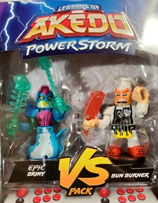 Legends Of Akedo Epic Briny And Classic Bun Burner Powerstorm