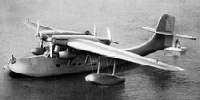 Liore et Olivier LeO H-4 Interwar Monoplane Flying Boat Wood Model Small 1/100