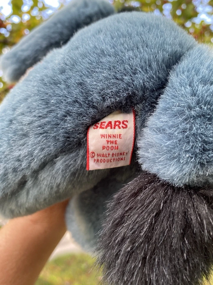 Vintage Sears Gund Disney Eeyore Plush Toy Stuffed Animal - Image 3 of 4