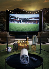 World Cup 104” Inflatable Movie Screen Outdoor Home Garden Cinema Screen NEW