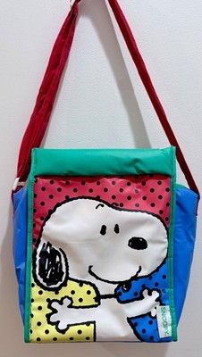 Peanuts Vintage Baby Snoopy Diaper Bag Insulated Baby Bottle Boston Bag