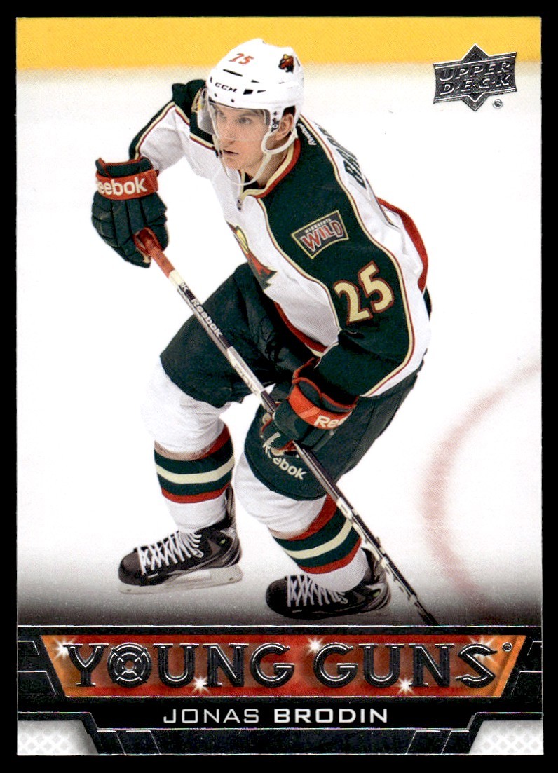 2013-14 Upper Deck Young Guns Jonas Brodin Rookie Minnesota Wild #234