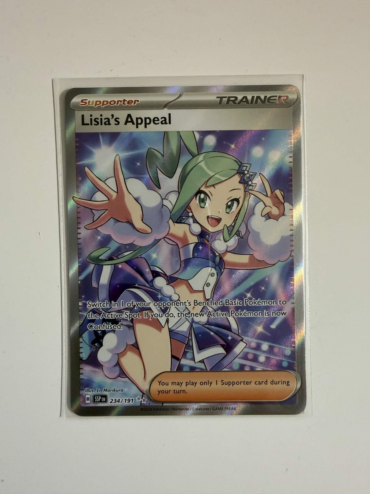 Lisia's Appeal Holo Ultra Rare SV08: Surging Sparks 234/191 NM