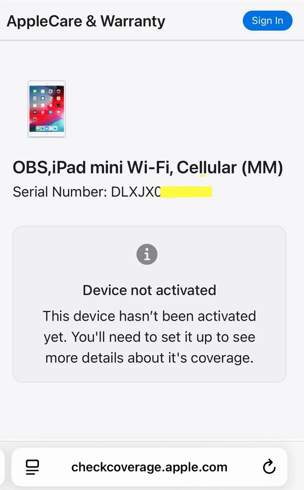 New Sealed Old Stock Apple iPad Mini 1st Generation- 64GB + Cellular - Rare - Image 3 of 3