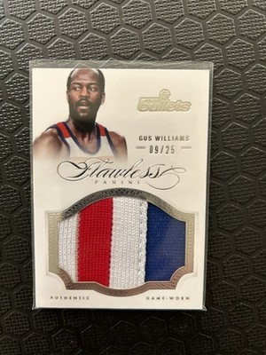 2012-13 Panini Flawless Gus Williams GAME WORN Patch /25