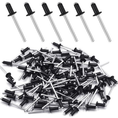 Professionelle Blindnieten Alu 4.8mm x 10mm   Langlebig und rostfrei, 100 Stück