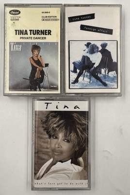 Tina Turner Kassetten 3 MC Alben Private Dancer Foreign Affair Whats  Love Got