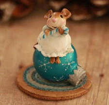 Wee Forest Folk M-760c Holiday Charm - Blue (New Release)