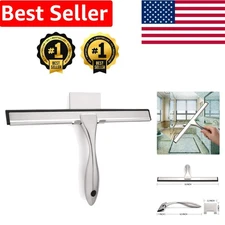 All-Purpose 10-Inch Shower Squeegee with Ergonomic Handle - Modern Cleaning Tool