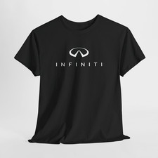Infiniti Black T-Shirt   Unisex Luxury Car Brand Tee for Men or Women