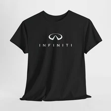 Infiniti Black T-Shirt – Unisex Luxury Car Brand Tee for Men or Women