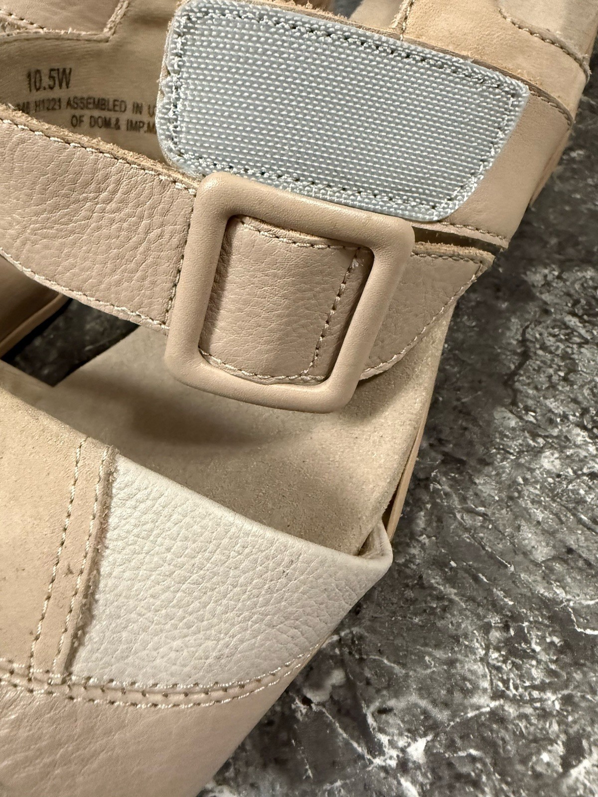 Munro Womens Frances Leather Patchwork Slingback … - image 4