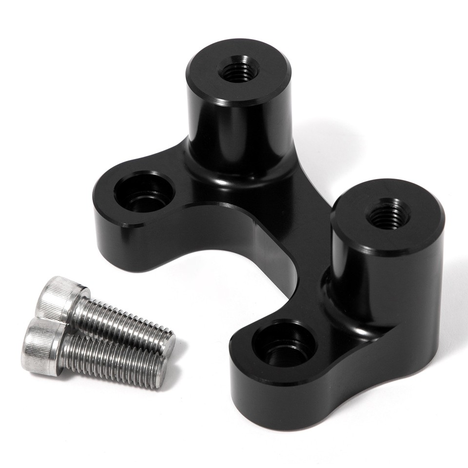 Black Handlebar Riser Adapter for Harley Road Glide FLTRU FLTRXS 15-23 ...