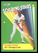 Dwight Smith 1990 Fleer #12 Chicago Cubs MLB READ FREE SHIPPING AutographDen