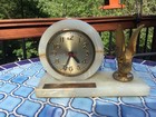 Onyx Presentation Clock 1952 Michigan Truck Drivers Association — photo 1