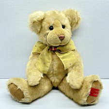 Teddy Bear Plush with Bow -First  Main -Teddy Roosevelt Centennial Edition 14"