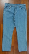 Levi's 501 Blue Jeans Straight Leg Premium W33 L31.5 - Perfect Condition