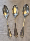 Antique Towle Paul Revere Lot Of 3 Sterling Silver Teaspoons Monogrammed 62 gms