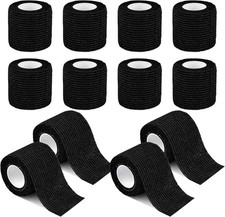 12 Pack Self Adherent Cohesive Wrap Bandages 2 Inches X 5 Yards, First Aid Tape,