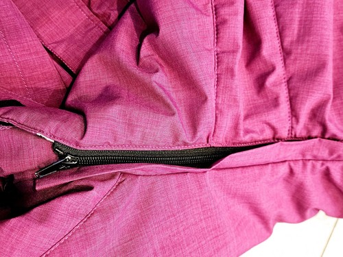 Raskid Girls Parka Size 146 Magenta Waterproof Windproof Jacket Detachable Hood - Bild 10 von 13