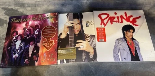 PRINCE & THE REVOLUTION Lot Purple Rain Live Coming 2 America Originals Sealed