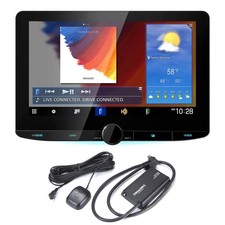 Kenwood DMX1037S 10.1" Media Receiver w/ Car Play, Android Auto  SiriusXM Tuner