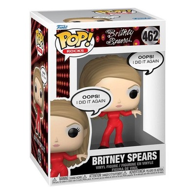 Britney Spears Funko POP! Rocks Vinyl Figur Oops, I Did it Again (462)