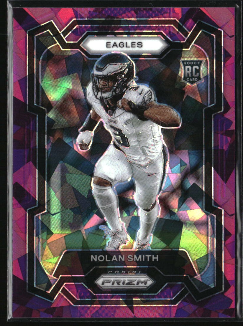 2023 Panini Prizm #382 Nolan Smith Purple Ice #/225