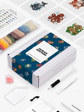 PaintGem Mini Diamond Painting Kit OCEAN EDITION with 16 Different Designs NIB