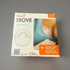 Boon Trove Discreet Milk Collection - Passive Silicone Pump NEW With Box Wear.