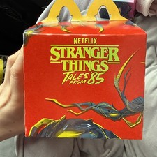 McDonald's Stranger Things Netflix Tales From '85 Happy Meal Box