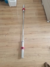 15kg International Olympic Barbell – 6ft Chrome Weight Lifting Bar