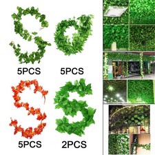 Guirlande de lierre artificielle, guirlande de lierre fausses vignes guirlande