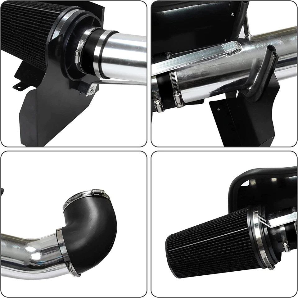 4''Cold Air Intake W/Header For 00-06 Chevy GMC Avalanche Silverado Sierra Tahoe - Изображение 3 из 4