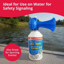 Air Horn   Large Size 3.5 oz, 118 dB   Loud 1 Mile Range, Meets EPA  USCG St...