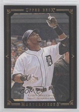 2008 Upper Deck Masterpieces Black Paper Framed Gary Sheffield #34 1h8